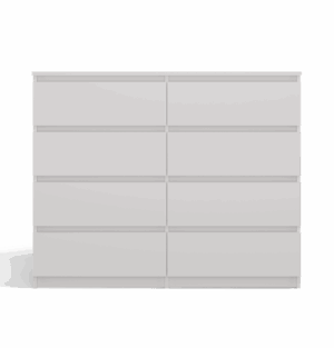 Komoda Malwa M8/120 BIAŁY - obrazek 7