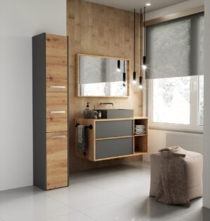 Słupek łazienkowy Sara S33 ANTRACYT ARTISAN - obrazek 5