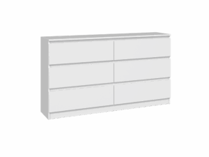 Komoda Malwa M6/140 BIAŁY - obrazek 1