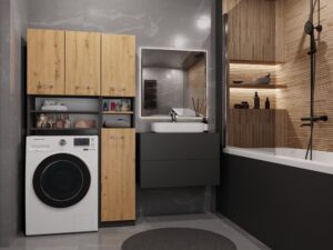 Zestaw łazienkowy Marpol MARPOL ANTRACYT ARTISAN - obrazek 4