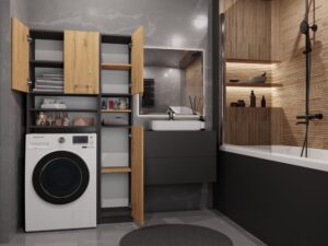 Zestaw łazienkowy Marpol MARPOL ANTRACYT ARTISAN - obrazek 5