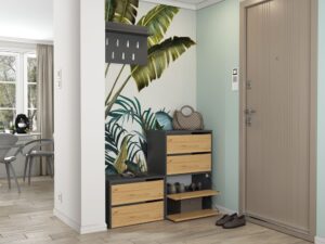 Szafka na obuwie MODO X2 ANTRACYT ARTISAN - obrazek 4