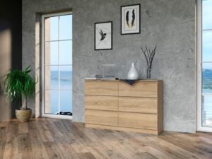 Komoda Malwa M6/120 SONOMA - obrazek 3