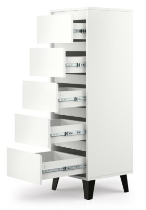 Komoda Scandi 5S BIAŁY - obrazek 2