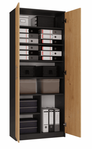 Regał Oliv 2D ANTRACYT ARTISAN - obrazek 3