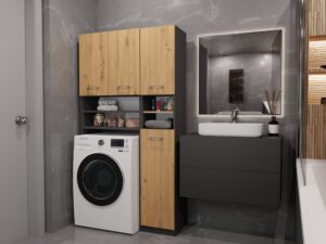 Zestaw łazienkowy Marpol MARPOL ANTRACYT ARTISAN - obrazek 3