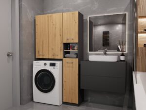 Zestaw łazienkowy Marpol MARPOL/DD ANTRACYT ARTISAN - obrazek 3