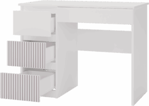 Biurko Mijas LEWE ARTESO PINK Różowy - obrazek 3