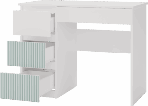 Biurko Mijas LEWE ARTESO MINT Miętowy - obrazek 3