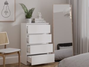 Komoda Malwa M4 60 BIAŁY - obrazek 4