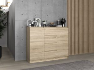 Komoda Malwa 2D4S/120 SONOMA - obrazek 5