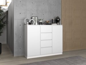 Komoda Malwa 2D4S/120 BIAŁY - obrazek 5