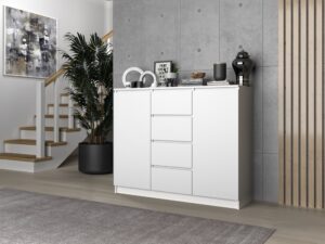 Komoda Malwa 2D4S/120 BIAŁY - obrazek 6