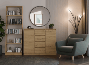 Komoda Malwa 2D4S/120 ARTISAN - obrazek 7