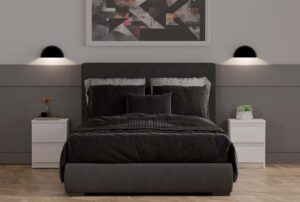 Szafka nocna Malwa M2 BIAŁY 2 sztuki - obrazek 3