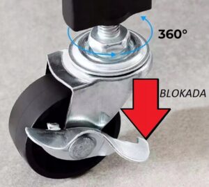 Regał Magazynowe FS004 CZARNY - obrazek 5