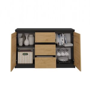 Komoda Malwa 2D3S ANTRACYT ARTISAN - obrazek 4