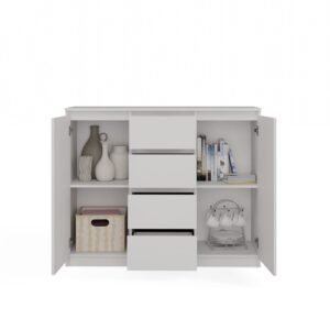 Komoda Malwa 2D4S/120 BIAŁY - obrazek 4