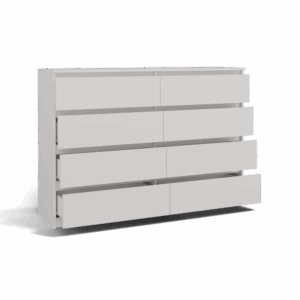 Komoda Malwa M8/140 BIAŁY - obrazek 2