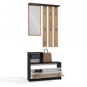 Garderoba Vera VERA ANTRACYT ARTISAN - obrazek 3