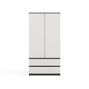 Szafa Malwa SS-90 ANTRACYT BIEL - obrazek 5