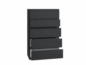 Komoda Malwa M5 CZARNY - obrazek 2