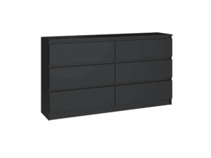 Komoda Malwa M6/140 CZARNY - obrazek 1
