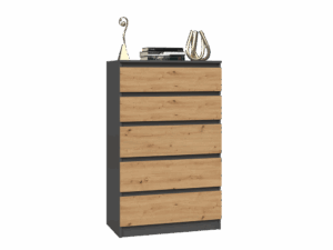 Komoda Malwa M5 ANTRACYT ARTISAN - obrazek 2
