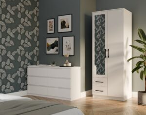 Szafa Romana 80L BIAŁY - obrazek 3