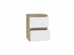 Szafka nocna Malwa M2 BIAŁY SONOMA - obrazek 2
