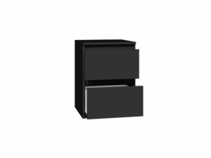 Szafka nocna Malwa M2 CZARNY - obrazek 2