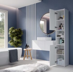 Słupek łazienkowy Sara S30 BIAŁY - obrazek 6