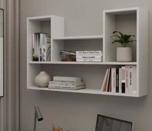 Regał BILBAO 4P BIAŁY - obrazek 2