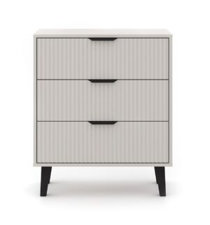 Komoda Scandi 3S SLIM KASZMIR BEŻ - obrazek 3