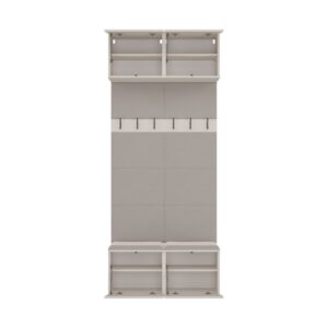 Garderoba Podwójny Wieszak HAGA II 2W KASZMIR BEŻ - obrazek 2