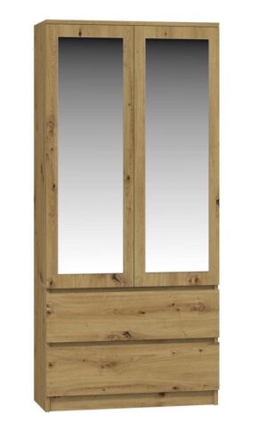 Szafa Malwa SS-90L DĄB ARTISAN - obrazek 2