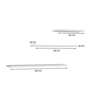 Regał Tobi 3P BIAŁY - obrazek 3