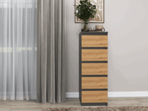 Komoda Malwa W5 ANTRACYT ARTISAN - obrazek 3