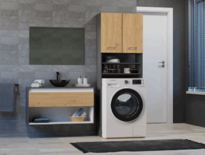 Szafka na pralkę Pola DK ANTRACYT ARTISAN - obrazek 6