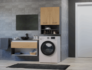 Szafka na pralkę Pola MINI/DK ANTRACYT ARTISAN - obrazek 5