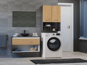 Szafka na pralkę Pola MINI/DK ANTRACYT ARTISAN - obrazek 6