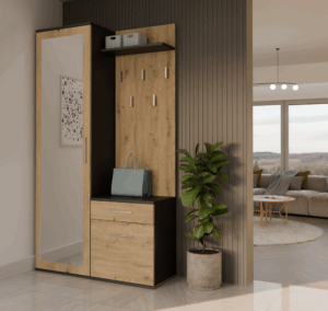 Garderoba Duo DUO ANTRACYT ARTISAN - obrazek 7