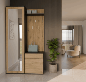 Garderoba Duo DUO ANTRACYT ARTISAN - obrazek 5