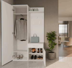 Garderoba DUO BIAŁY - obrazek 2