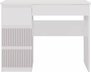 Biurko Mijas LEWE ARTESO PINK Różowy - obrazek 2