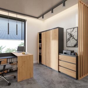 Regał Hemn RS-80 ANTRACYT ARTISAN - obrazek 7