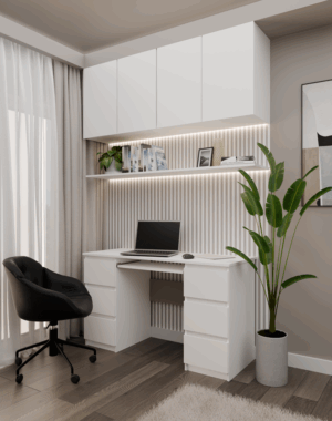 Biurko KUBA BIAŁY - obrazek 3