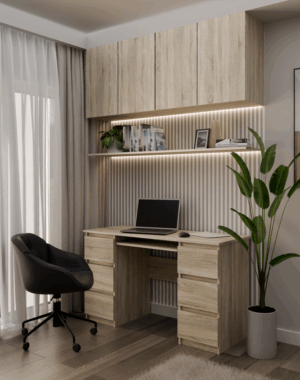 Biurko KUBA DĄB SONOMA - obrazek 5