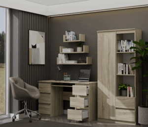 Biurko KUBA DĄB SONOMA - obrazek 4