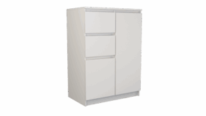 Komoda Malwa 2D2S BIAŁY - obrazek 1